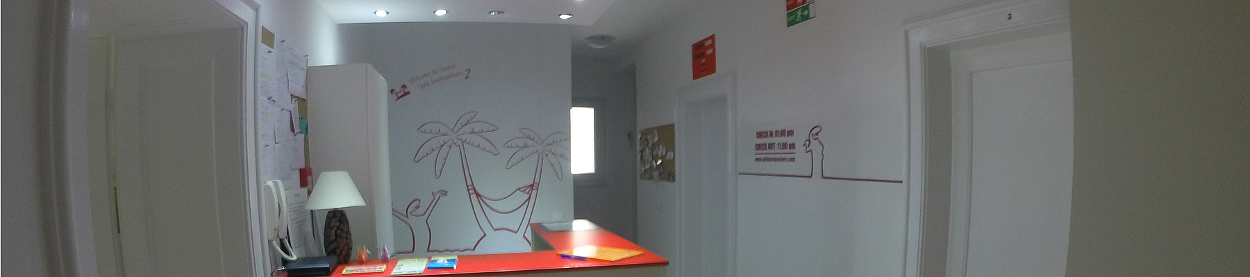 reception backpackers two