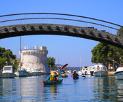 kayak in the trogir