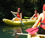 rafting on the cetina river